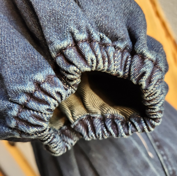 Free People Greta dark wash Denim romper - Picture 9 of 13